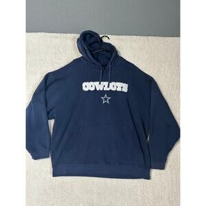 Dallas Cowboys embroidered NFL hoodie. Size XXL